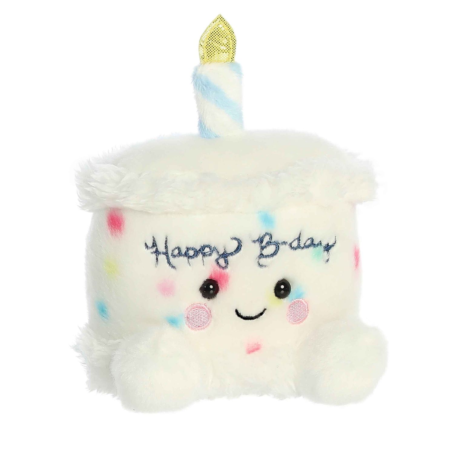 5&quot; HAPPY B&#39;DAY CAKE PALM PALS