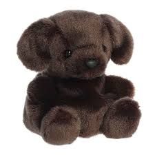 5&quot; SIENNA CHOCOLATE LAB PALM PALS