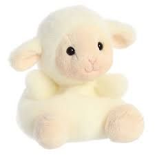 5&quot; WOOLLY LAMB PALM PALS