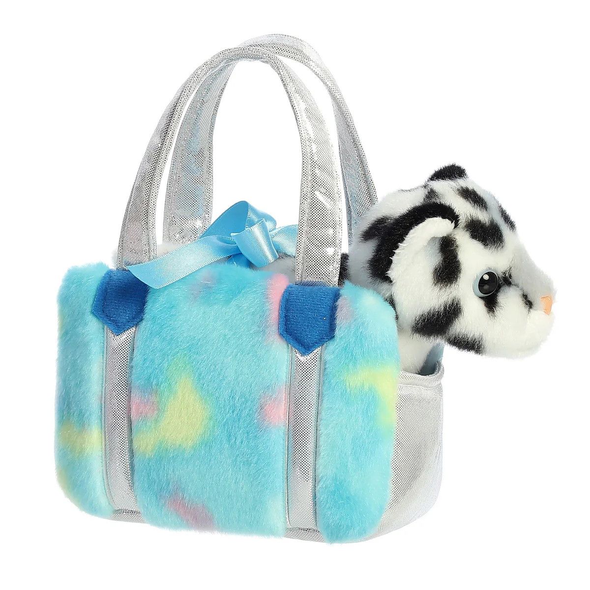 6.5&quot; BLUEBERRY SNOW LEOPARD FANCY PALS