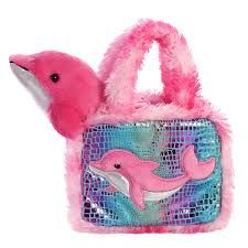 7&quot; FANCY PALS DOLPHIN DOLPHIN WITH CARRIER