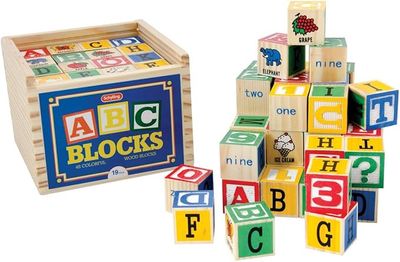 ALPHABET BLOCKS 48 PCS.