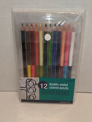 Snap Case Double End Colored Pencil Set 12 Pc.