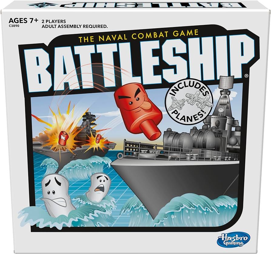 Gaming Battleship With Planes Strategy Board Game