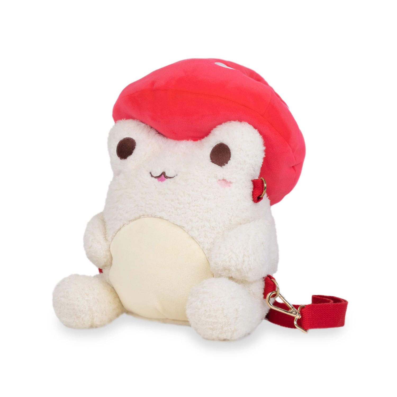 Plush Goals Toadstool Wawa Backpack Clip