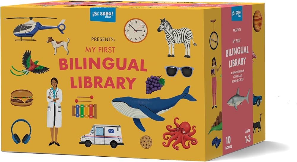 My First Bilingual Library: A Spanish-English Board Book Set