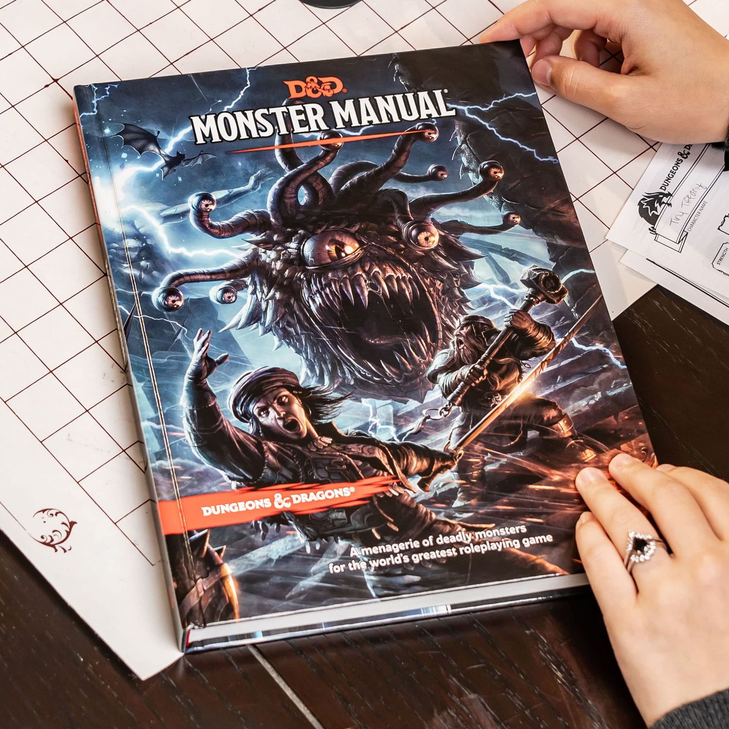 Dungeons and Dragons RPG Monster Manual hardcover