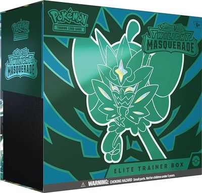 Pokémon TCG Scarlet &amp; Violet - Twilight Masquerade Elite Trainer Box