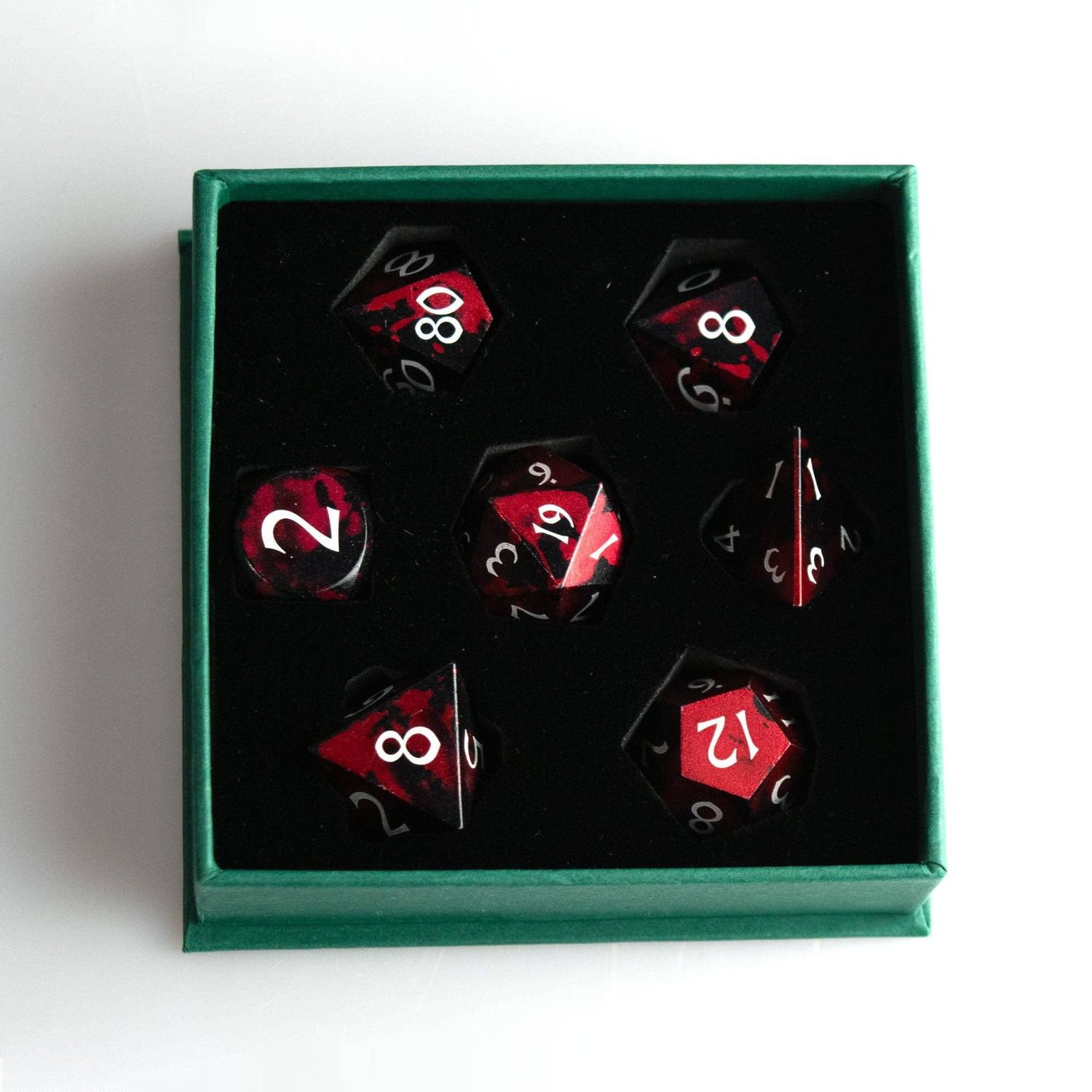 Blazing Nightfall Dice Set