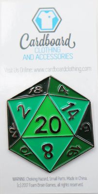 D20 Pin: Green
