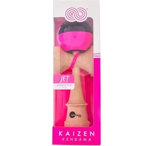 Kaizen Kendama - Nova Shape - Half Split Pink/Black