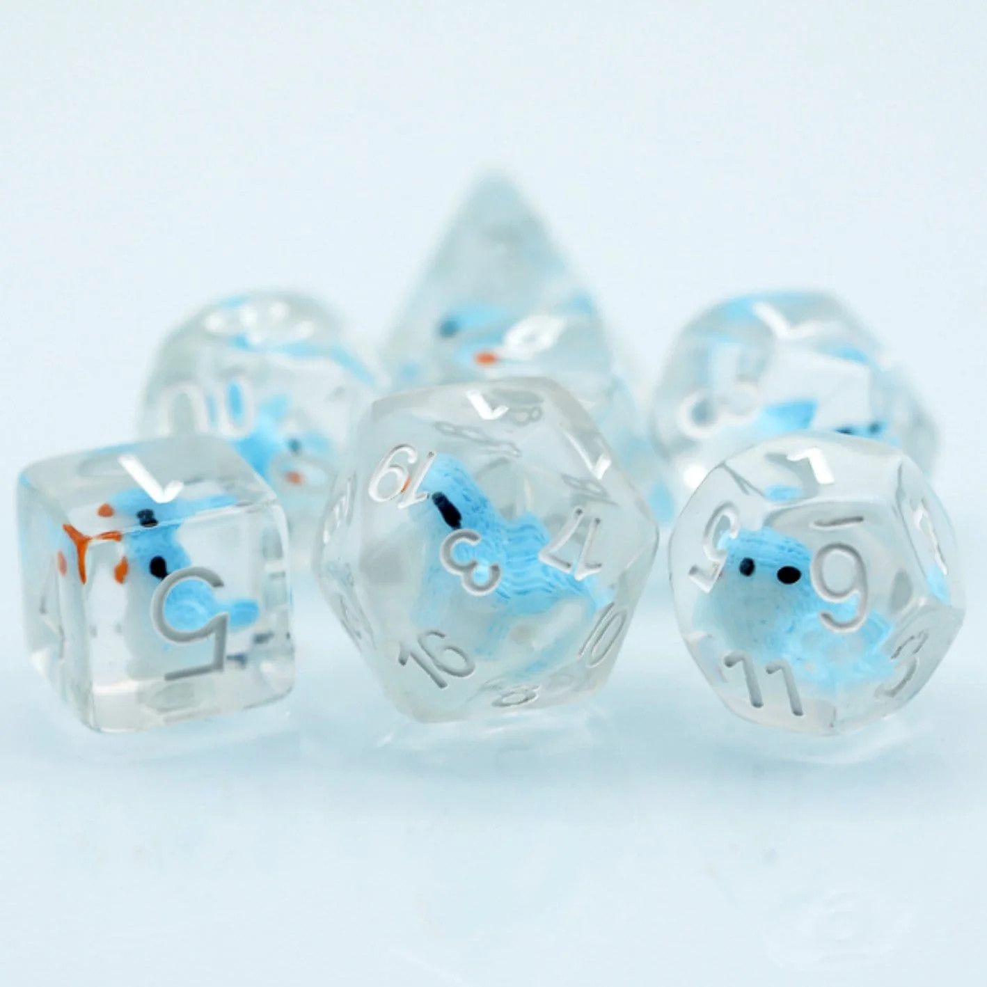 Blue Bird RPG Dice Set
