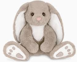 Boomer the Taupe &amp; White Bunny