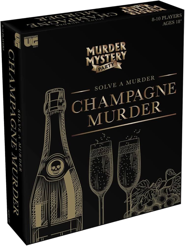 Murder Mystery Party-Champagne Murder