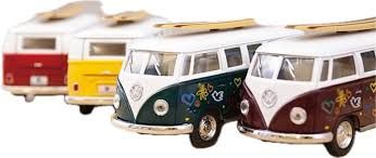 Die-Cast 62&#39; Vw Bus &amp;Surfboard