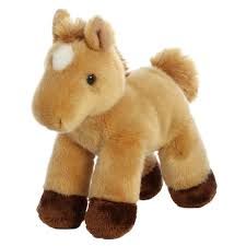 8&quot; PRANCER (HONEY) PALOMINO HORSE