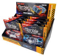 Pull-Back Marble Racers - 16 Piece PDQ Rescue Series