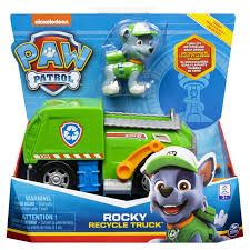 PAW Patrol, Rocky`s Recycle Truck with Figure