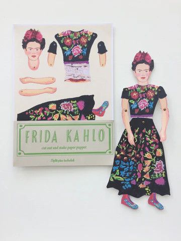 Frida Cut and Make Puppet