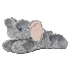 8&quot; ELLIE ELEPHANT MINI FLOPSIE