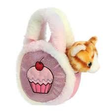 7&quot; SWEETS - PINK PINK CUPCAKE SHAPE CARRIER FANCY