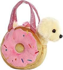 7&quot; YUMMY DONUT SHAPE CARRIER FANCY PALS