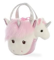 7&quot; TULIP UNICORN FANCY PAL UNICORN WITH CARRIER