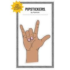 Big Puffy I Love You Pipstickers