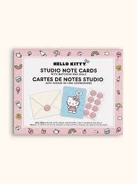 Hello Kitty Classic Pink Studio Note Cards with Wax Seals