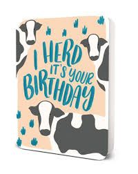I Herd It&#39;s Your Birthday Greeting Card
