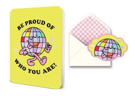 Be Proud Deluxe Greeting Card