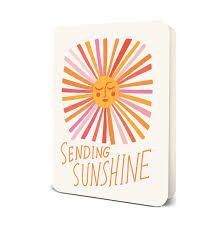 Sending Sunshine Deluxe Greeting Card