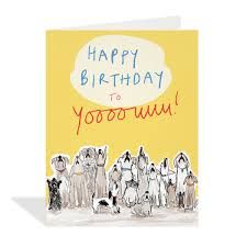 Dog Choir Greeting Card