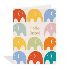 Hello Baby! Greeting Card