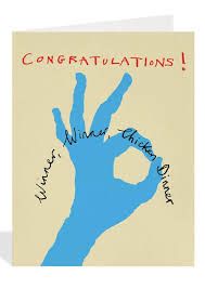 Winner Winner Greeting Card
