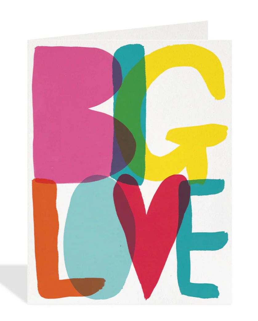Big Love Greeting Card