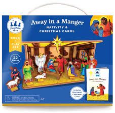 Away in a Manger Children's Nativity Set