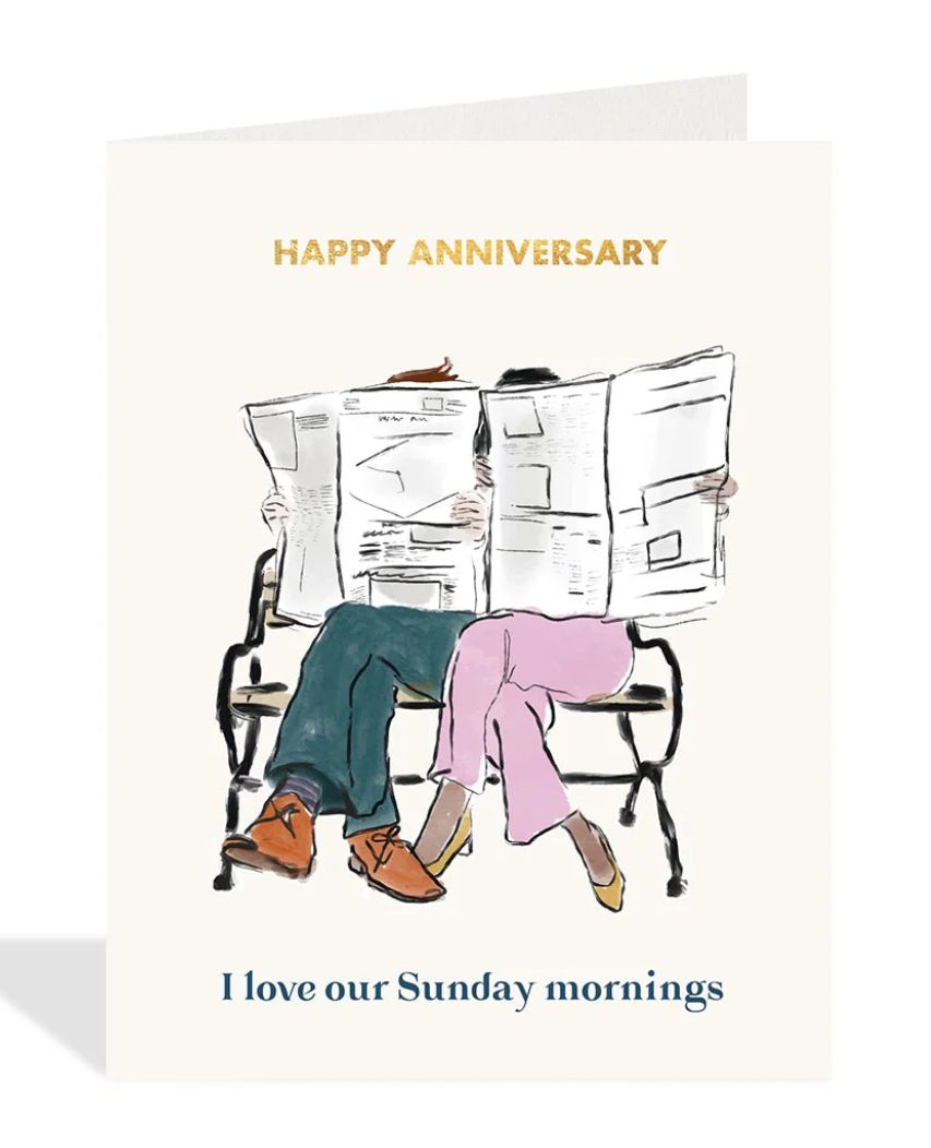 Sunday Mornings Greeting Card