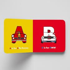 Car Little Legends Alphabet Board Book