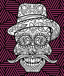Dia De Los Muertos: Coloring Book