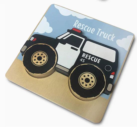 Rescue truck vehicle puzzle