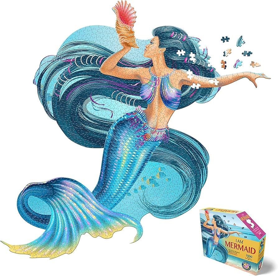 SHAPED JIGSAW PUZZLE MERMAID (F21)