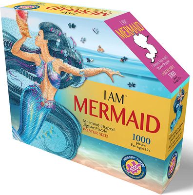 SHAPED JIGSAW PUZZLE MERMAID (F21)