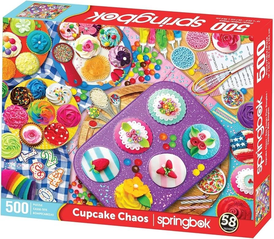 Springbok Cupcake Chaos 500 Pc.