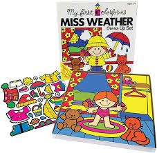 Classic Colorforms-Miss Weather