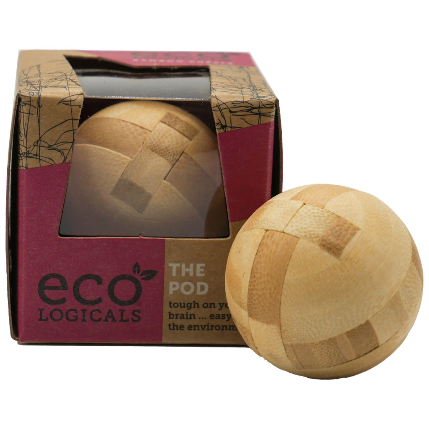 Eco Logicals Bamboo Puzzle, Puzzle: The Pod