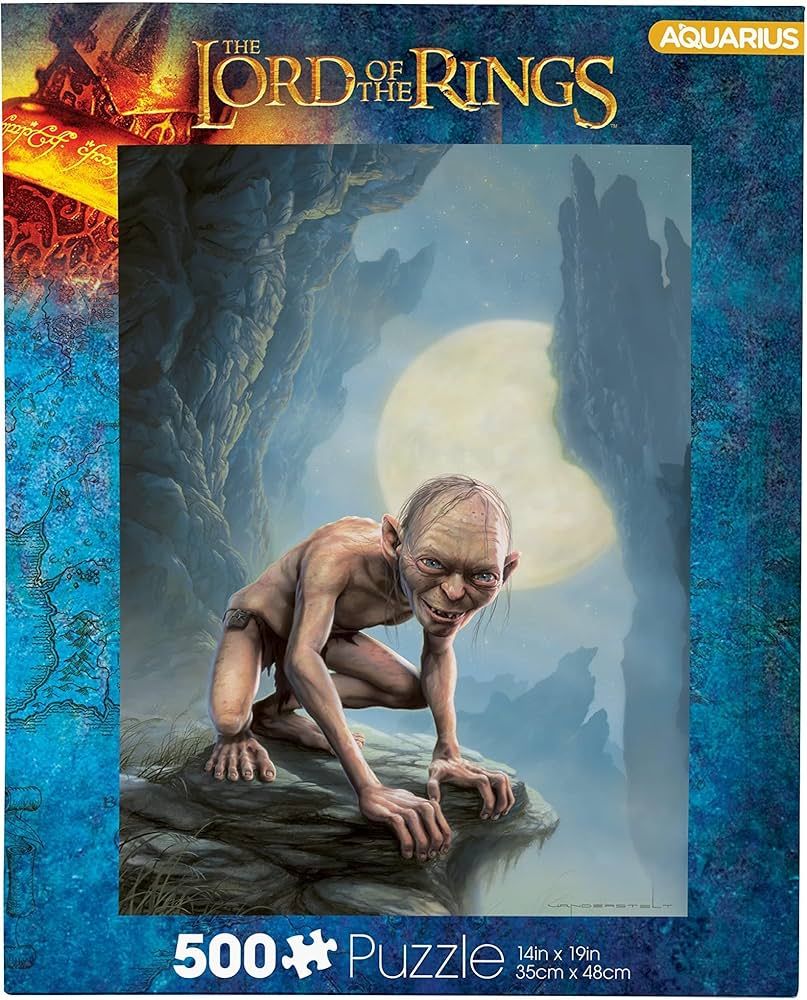 Lord Of The Rings Gollum 500 Piece Jigsaw Puzzle