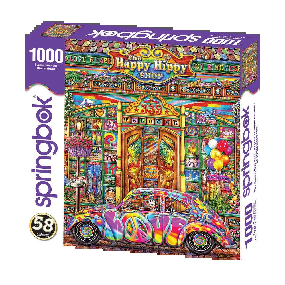 Springbok Happy Hippy Shop 1000