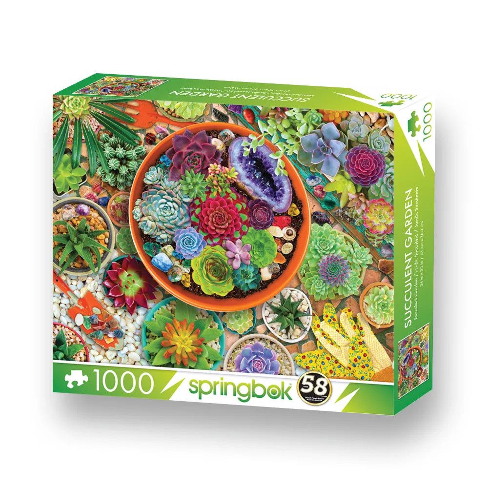 Springbok Succulent Garden 500