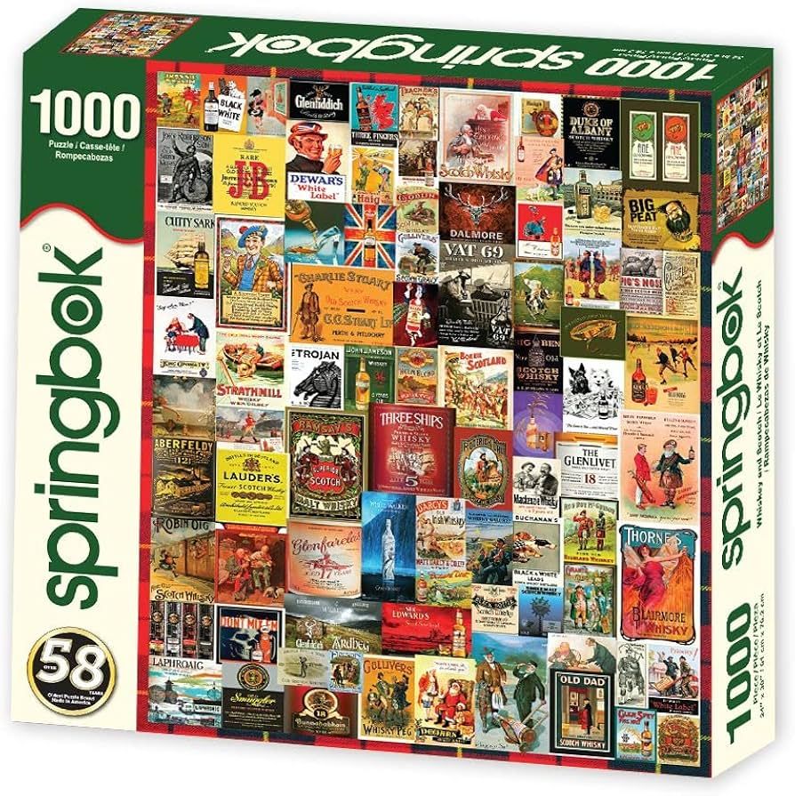 Springbok Whiskey &amp; Scotch 1000
